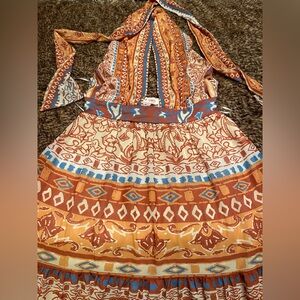 Colorful Patterned Dress